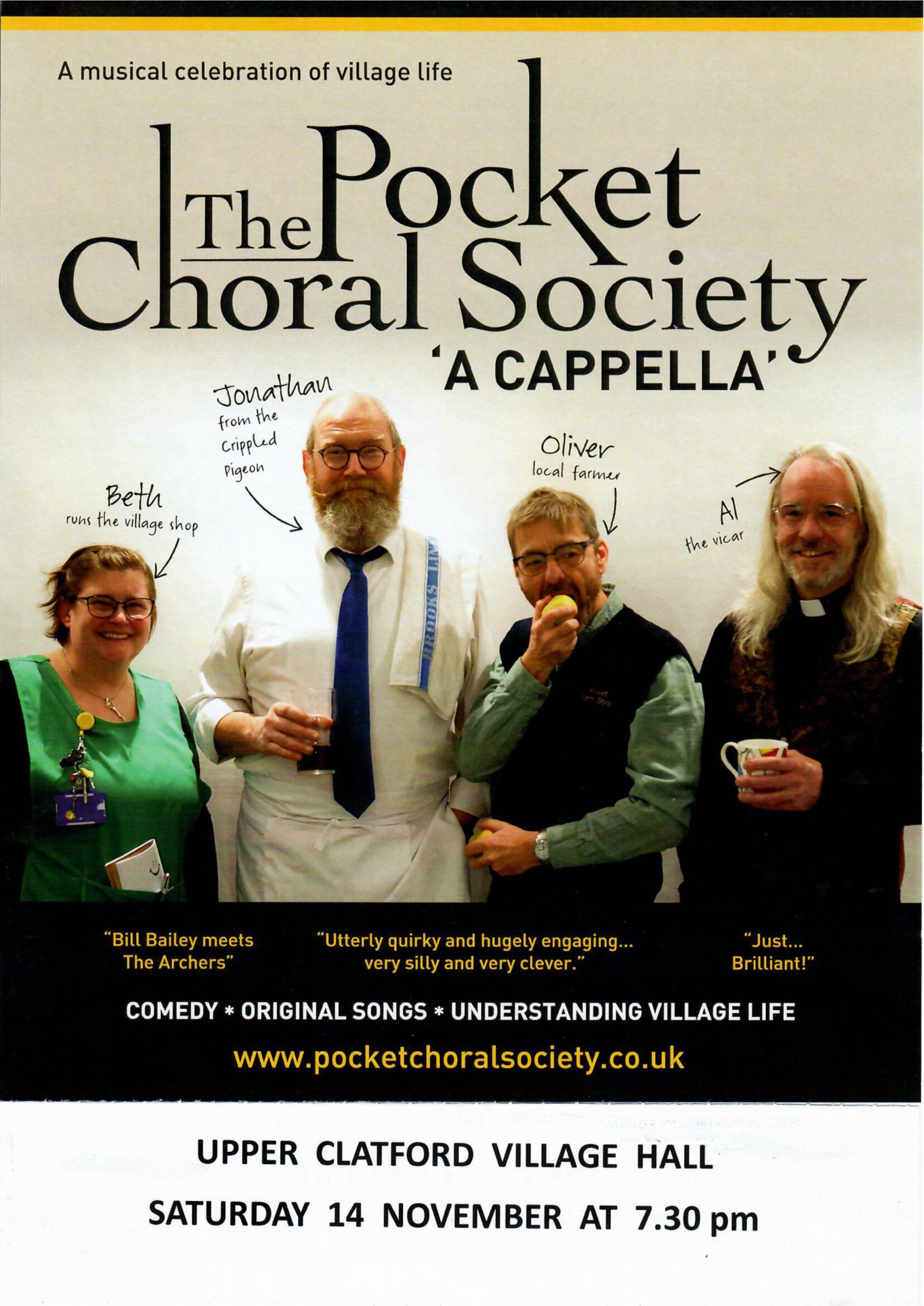 Pocket Choral Soc - 14 Nov 26 A4 Poster